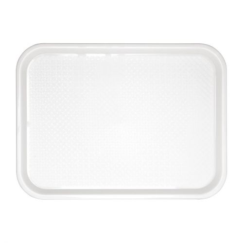 Olympia Kristallon Polypropylene Fast Food Tray White
