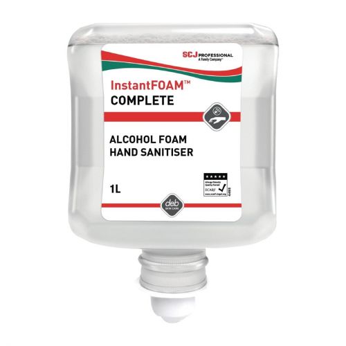Deb Instant FOAM Unperfumed Foam Hand Sanitiser 1Ltr
