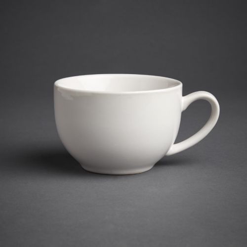 Olympia Cafe Cappuccino Cup White 340ml 11.5fl oz (12 Pack)