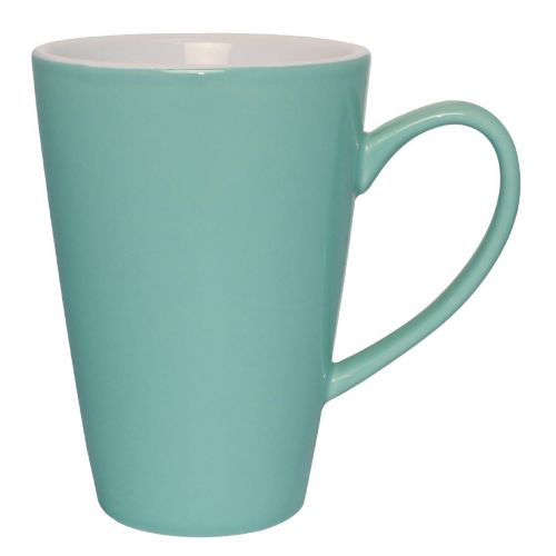 Olympia Cafe Latte Cup Aqua - 340ml 11.5fl oz (Box 12) (Pack of 12)