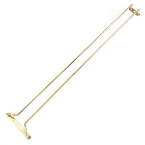 Beaumont Brass Wine Glass Rack