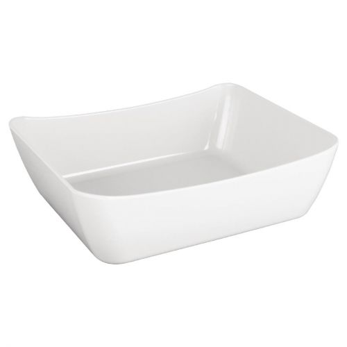 Olympia Kristallon Curve Crock 1/2GN White