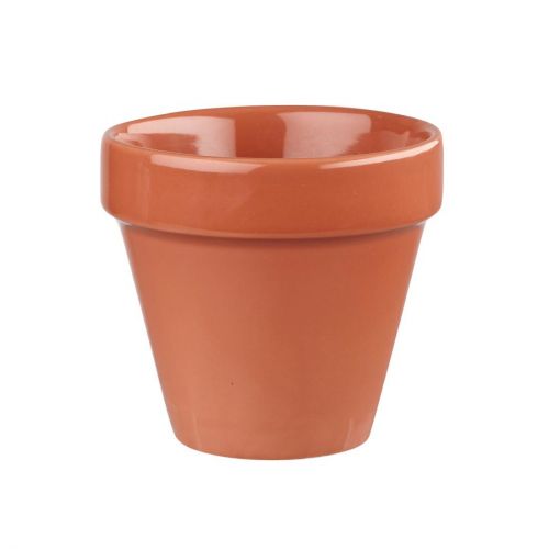 Churchill Bit On The Side Plant Pot Paprika 17oz (6 Pack)
