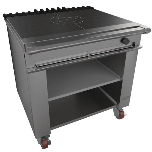Falcon Chieftain Bullseye Gas Solid Top with Castors G1026BX