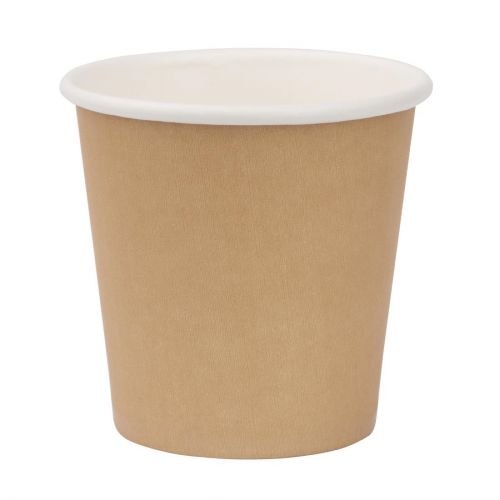 Fiesta Recyclable Espresso Cups Single Wall Kraft 112ml / 4oz: Pack Quantity: 50