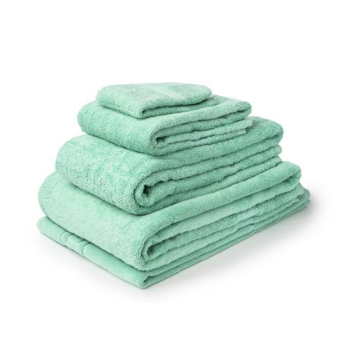 Mitre Essentials Nova Towels Mint: Hand Towel. 500(W) x 900(L)mm