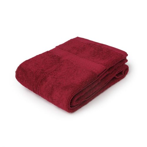 Mitre Essentials Nova Towels Wine: Hand Towel. 500(W) x 900(L)mm