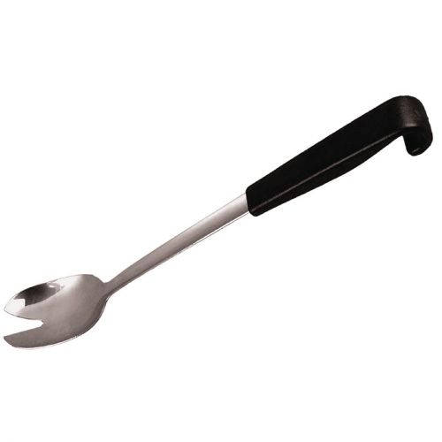 MermaidLe BuffetBlack Handled Salad Fork 220mm