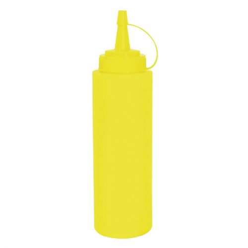 Vogue Yellow Squeeze Sauce Bottle 12oz