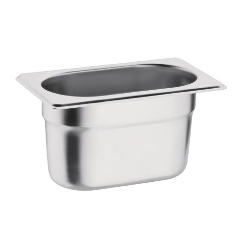 Vogue Stainless Steel 1/9 Gastronorm Tray