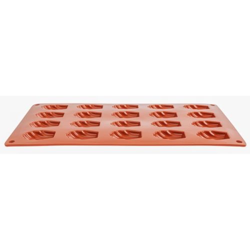 Pavoni Formaflex Silicone Non-Stick Mini-Madeleine Mould 20 Cup