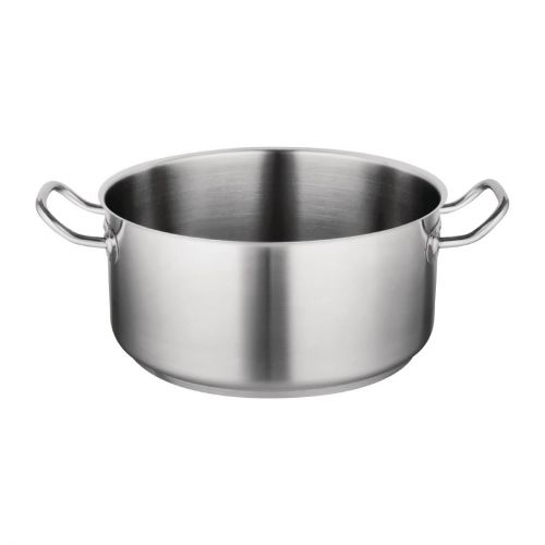 Vogue Stainless Steel Casserole Pan 36cm