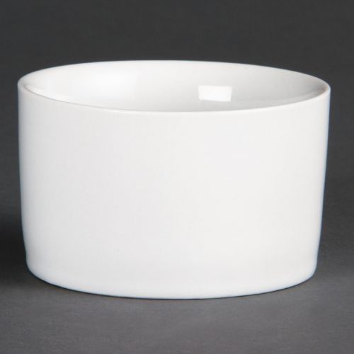 Olympia Whiteware Contemporary Ramekins 80mm (12 Pack)