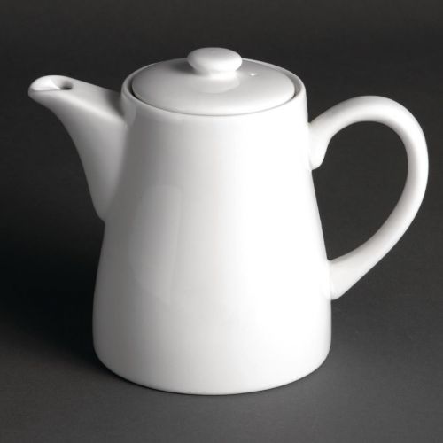 Olympia Whiteware Coffee Pots 710ml (4 Pack)