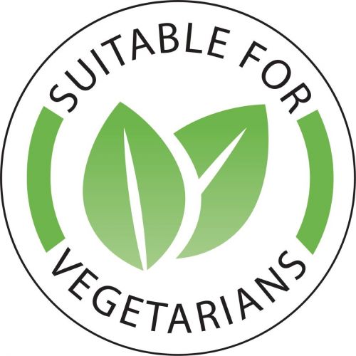 Hygiplas Vegetarian Labels (1000 Pack)