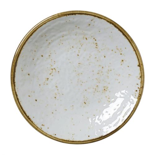 Steelite Craft Melamine Coupe Plates White 162mm (6 Pack)