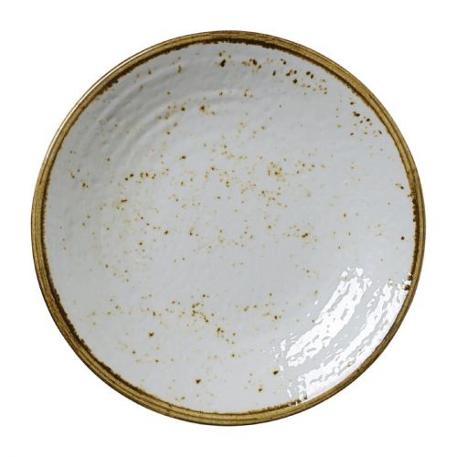 Steelite Craft Melamine Coupe Plates White 210mm (6 Pack)