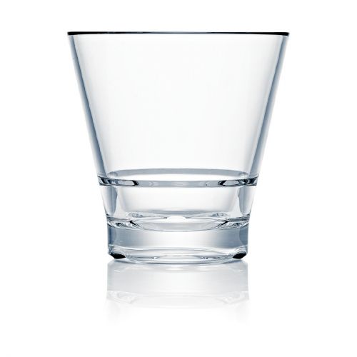 Steelite Capella Stack Clear Rocks 266ml (Box 12)(Direct) (Pack of 12)