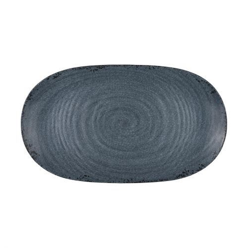 Steelite Creations Pompeii Slate Platter 355.6x203.2mm (Box 12)(Direct) (Pack of 12)