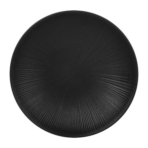 Steelite Hermosa Black Round Plates 210mm (Pack of 6)