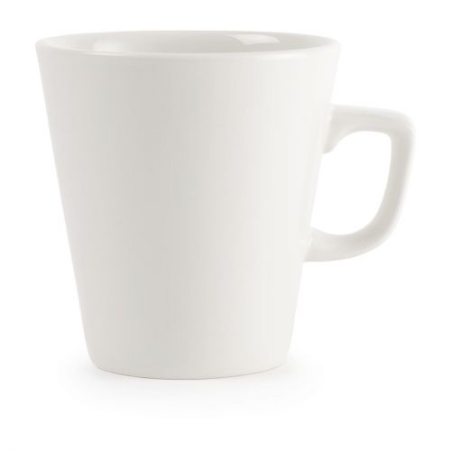 Churchill Plain Whiteware Cafe Latte Mugs 440ml (6 pack)