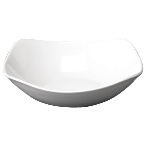 Churchill Plain Whiteware X Squared Bowls 175mm (12 Pack)