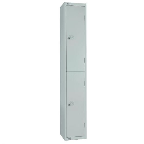Elite Two Door 300mm Deep Lockers Grey