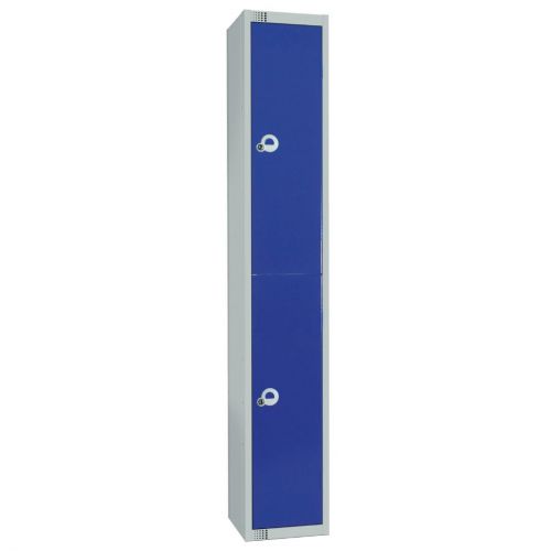Elite Double Door 450mm Deep Lockers Blue