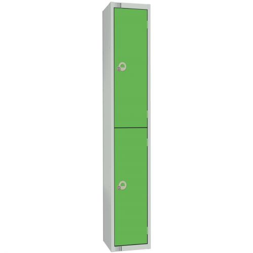 Elite Double Door 450mm Deep Lockers Green