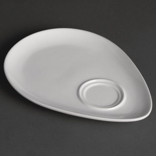 Olympia Whiteware Snack Plates 240mm (12 Pack)