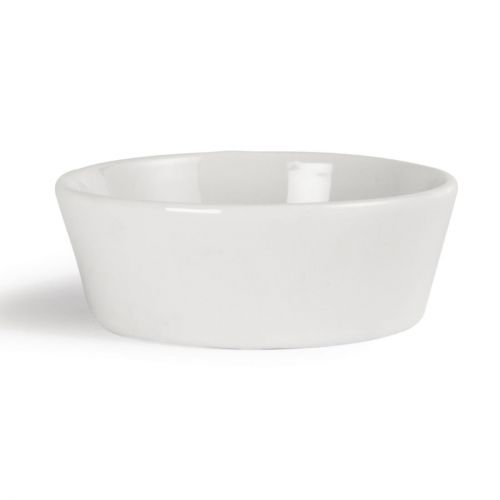 Olympia Whiteware Miniature Circle Dishes 75mm (12 Pack)