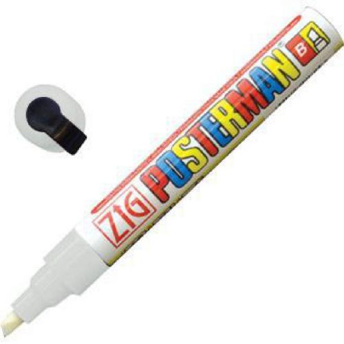 Securit White Chalk Marker 6mm Tip