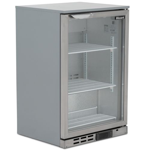 Blizzard Single Hinged Glass Door Bottle Cooler