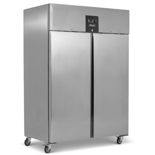 Blizzard Double Door Ventilated GN2/1 SS Refrigerator 1300L