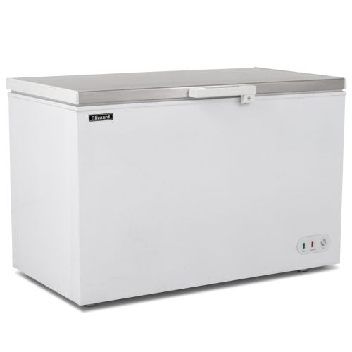 Blizzard 450L Stainless Steel Lid Chest Freezer
