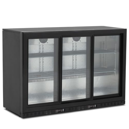 Koldbox Triple Sliding Glass Door Bottle Cooler