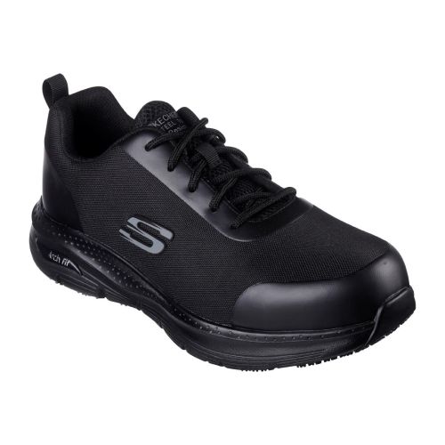 Skechers Ringstap Arch Fit Safety Trainer Black