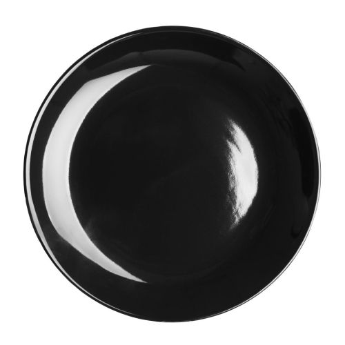 Olympia Cafe Coupe Plate Black - 200mm 8