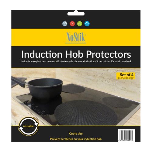 NoStik Induction Hob Round Protectors 270mm (4 Pack)