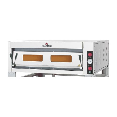 Italforni TKD1 Single Deck Electric Pizza Oven 6 x 13