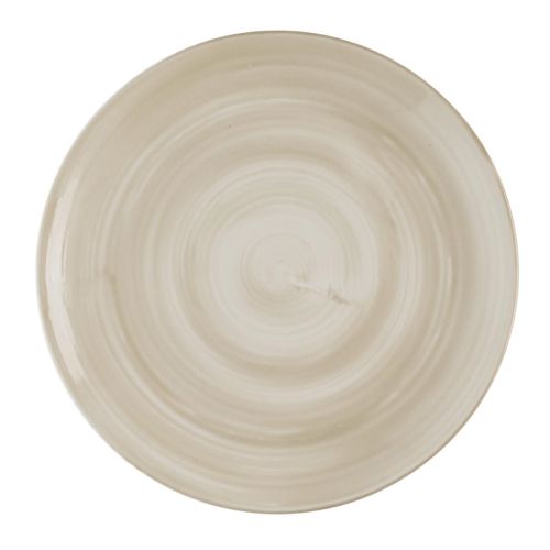 Churchill Stonecast Canvas Natural Evolve Coupe Plates 260mm (12 pack)