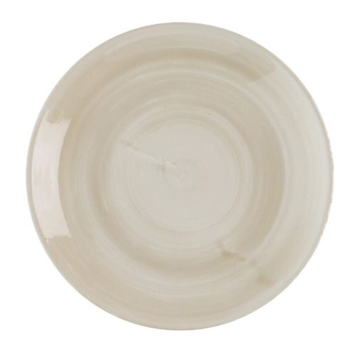 Churchill Stonecast Canvas Natural Evolve Coupe Plates 165mm (12 pack)