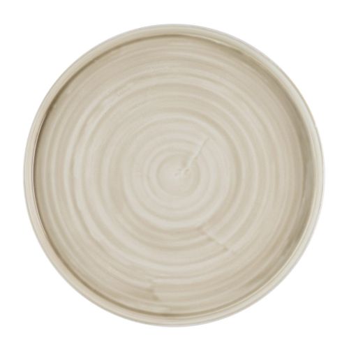 Churchill Stonecast Canvas Natural Walled Plates 280mm (6 pack)