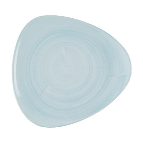 Churchill Stonecast Canvas Breeze Lotus Plates 228mm (12 pack)