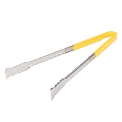 Vollrath Versagrip Tongs Flat Yellow 16''