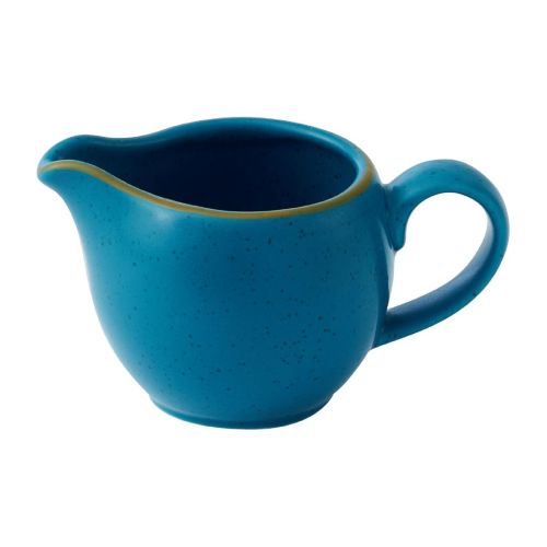 Churchill Stonecast Java Blue Profile Jugs 118ml (Pack of 4)