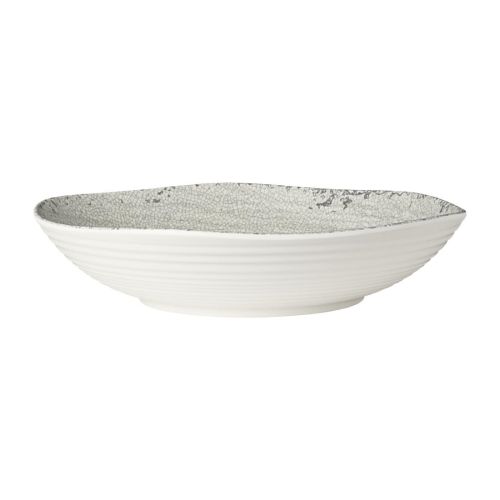 Steelite Pompeii Stone Large Shallow Round Bowls 359x 67mm (4 Pack)