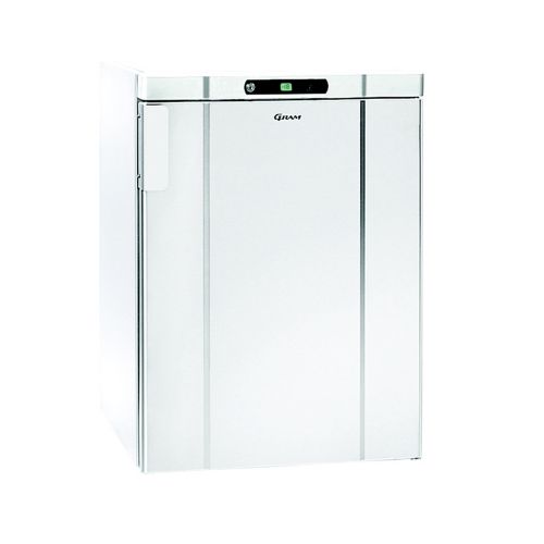 Gram K210LG3W Undercounter White Fridge.