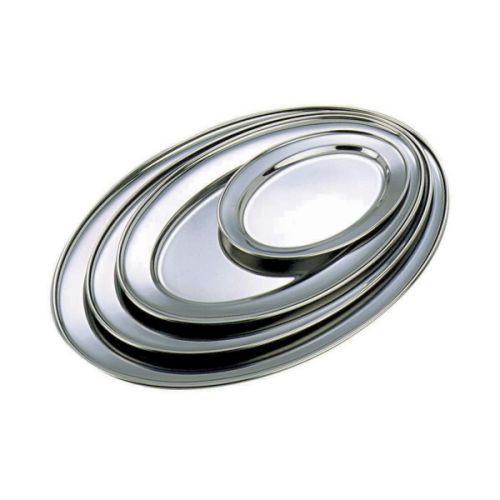 Stainless Steel Oval Tray 200mm x 140mm