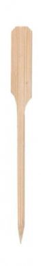 White Bamboo Skewers 90mm